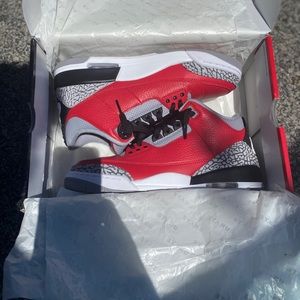 Jordan 3 red cement